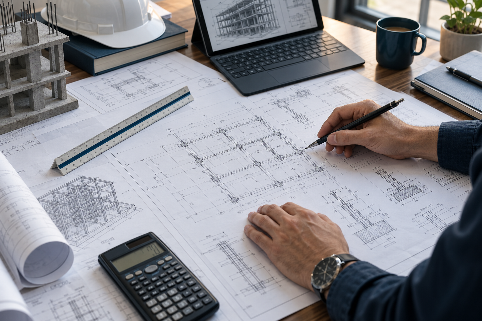 Planos y herramientas de trabajo para el diseño estructural